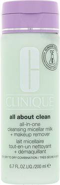 All About Clean All-in-One Cleansing Micellar Milk + Makeup Remover Micellare Detergente Struccante 200 ml Clinique