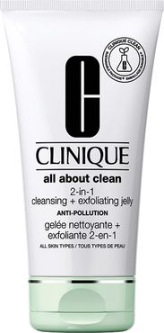 All About Clean 2-in-1 Cleansing + Exfoliating Jelly Maschera Esfoliante 150 ml Clinique
