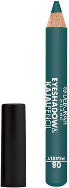 Eyeshadow&Kajal Pencil 08 Petrolio Pearly Matitona Ombretto Cremoso Perlato 2 gr Deborah