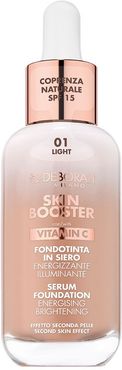 Skin Booster Fondotinta In Siero 01 Light Illuminante Energizzante Effetto Seconda Pelle 30 ml Deborah