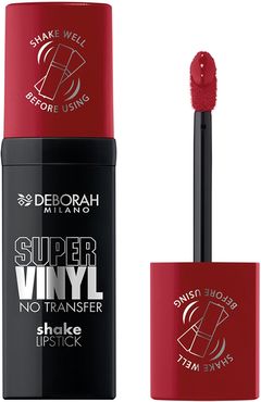 Super Vinyl No Transfer Shake Lipstick 05 Ruby Red Tinta Labbra Lunga Tenuta Deborah