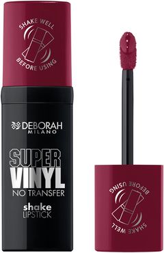 Super Vinyl No Transfer Shake Lipstick 06 Winery Tinta Labbra Lunga Tenuta Deborah