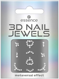 3D Nail Jewels 02 mirror universe Nail Art Brillantini Adesivi Unghie 10 pz 02 Essence