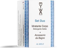 Detergente Solido Set Duo Idratante Corpo Miele Naturale Delicato 100 gr Eywa