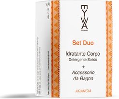 Detergente Solido Set Duo Idratante Corpo Arancia Naturale Delicato 100 gr Eywa