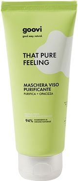 That Pure Feeling Maschera Viso Purificante Anti-Impurità Assorbente Opacizzante 100 ml Goovi