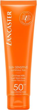 Sun Sensitive - Luminous Tan Oil-Free Milk SPF50 150 mlLANCASTER