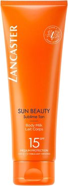 Sun Beauty - Sublime Tan Body Milk Spf15 Protezione Solare Corpo 250 ml Lancaster