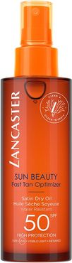 Sun Beauty - Satin Dray Oil Olio Effetto Seta 150 ml Spf50 Lancaster