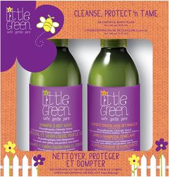 Kids Cleanse, Protect 'N Tame Shampoo/Bagno e Balsamo Little Green