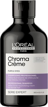 Serie Expert Chroma Creme Viola Shampoo Viola per i capelli biondi a biondi platino 300 ml Flacone L'Oreal Professionnel