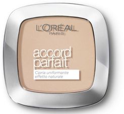 Accord Parfait Cipria 2.R/2.C Vanille Rosé Cipria Uniforme Setosa Pigmenti Naturali 9 gr L'Oréal Paris