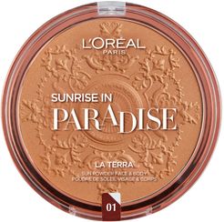 Sunrise in Paradise Terra 01 Portofino Texture Leggera con Particelle Dorate 18 gr L'Oréal Paris