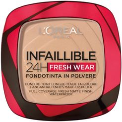 Infaillible 24H Fresh Wear 130 Beige Peau/True Beige Fondotinta Coprente Waterproof 9 gr L'Oréal Paris