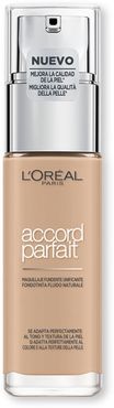 Accord Parfait Fondotinta 2N Vanille Effetto Seconda Pelle Acido Ialuronico 24H 30 ml L'Oréal Paris