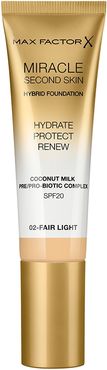 Miracle Second Skin 02 Fair Light Spf20 Fondotinta Idratante