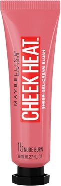 Cheek Heat Gel 15 Nude Burn Blush Naturale Texture Leggera 10 ml Maybelline New York