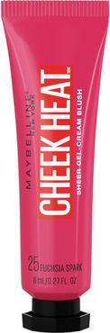 Cheek Heat Gel 25 Fuchsia Spark Blush Naturale Texture Leggera 10 ml Maybelline New York