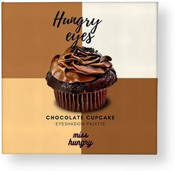 Hungry Eyes Palette Chocolate Cup Cake Ombretti Colori Intensi Perlati Metalizzati Glitterati 4 x 3 gr Miss Hungry
