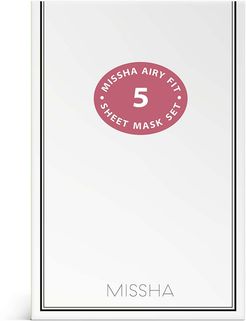 Airy Fit Sheet Mask Set Maschere Viso 5 pz Missha