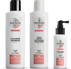 Kit Trifasico Sistema 3 Cofanetti Capelli Set Nioxin