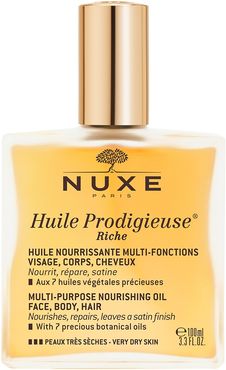 Huile Prodigieuse Riche Nutiente Riparatore Sublimatore 100 ml Nuxe