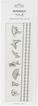 Temporary Tattoos My Favourite Things Girls Charme 2 pz Paperself