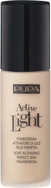 Active Light Fondotinta 020 Nude Fondotinta Attivatore di Luce Pelle Perfetta 30 ml Pupa