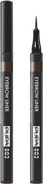 Eyebrow Liner 003 Dark Brown Punta Ultra Sottile Effetto Microblading 1,1 ml Pupa