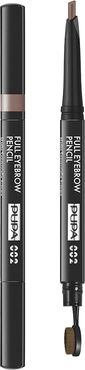 Full Eyebrow Pencil 002 Brown Automatica Effetto Riempitivo Istantaneo 0,2 gr Pupa