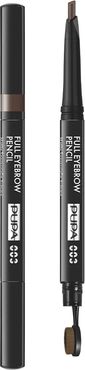 Full Eyebrow Pencil 003 Dark Brown Automatica Effetto Riempitivo Istantaneo 0,2 gr Pupa