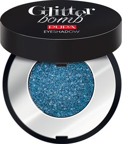 Glitter Bomb Eyeshadow 052 Crystallized Blue Ombretto Colore Super Intenso 0,8 gr Pupa