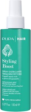 Hair Styling Boost Spray Districante Termoprotettore Protettivo Alte Temperature con Olio Di Jojoba e Burro di Karitè 150 ml Pupa