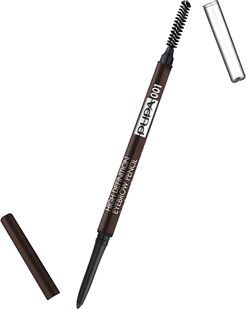 High Definition Eyebrow Pencil 001 Blonde Automatica con Pettinino Applicazione Super Definita 0,09 gr Pupa