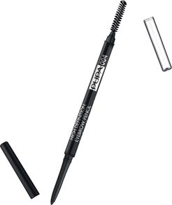 High Definition Eyebrow Pencil 004 Extra Dark Automatica con Pettinino Applicazione Super Definita 0,09 gr Pupa