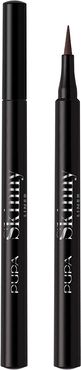 Skinny Liner 002 Brown Eyeliner Ultra Slim Punta in Feltro 1 ml Pupa