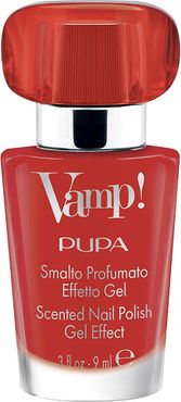 Vamp! Smalto 202 Carnal Red Smalto Profumato Effetto Gel Fragranza Rossa 9 ml Pupa