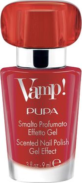 Vamp! Smalto 203 Sensual Red Smalto Profumato Effetto Gel Fragranza Rossa 9 ml Pupa