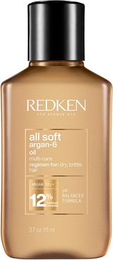 All Soft Argan Oil Leave-In Olio d'Argan con Omega 6 trattamento idratante 111 ml Olio Redken