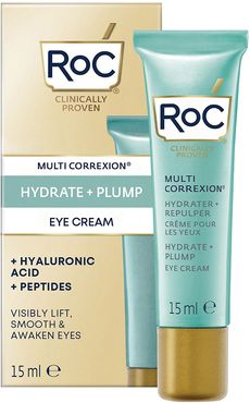 Multi Correxion Hydrater + Repulper Crème Pour Les Yeux Contorno Occhi Anti-Rughe Anti-Occhiaie 15 ml Roc®