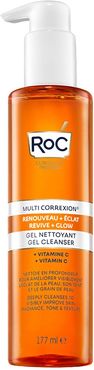 Multi Correxion Renouveau + &#x00c9;clat Gel Nettoyant Detergente Illuminante Uniformante 177 ml Roc&#x00ae;