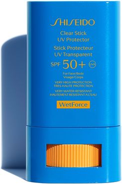 Clear Stick Uv Protector Wetforce Spf50+ Stick Protettivo Shiseido