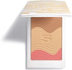 Phyto Touche Blush Poudre Soleil 02 Peche Dorèe Compatto Polvere-Crema Bronzer-Blush 3 Colori 11 gr Sisley