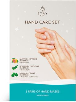 Hand Care Set Maschere Mani 3 pz Stay Well