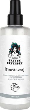 Stencil Clean Sanitizer Flacone 200 ml Tattoo Defender Unisex