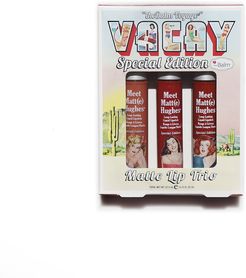 Vacy Meet Matt(e) Lip Trio Charismatic + Persistent + Adventurous 3 pz The Balm