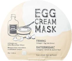 Egg Cream Mask Firming Maschera Viso Rassodante Too Cool For School