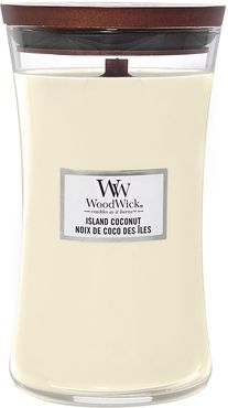 Island Coconut Candele In Vetro Grande 610 gr Woodwick