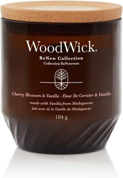 ReNew Cherry Blossom & Vanilla Candele in Vetro Media 184 gr Woodwick