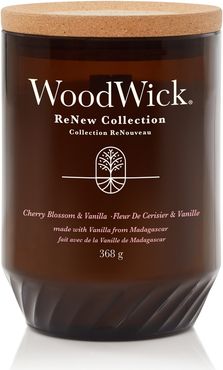 ReNew Cherry Blossom & Vanilla Candele in Vetro Grande 368 gr Woodwick